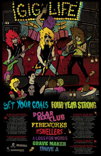 Four Year Strong Announce Gig Life, Summer Co-Headlining Tour With Set Your Goals