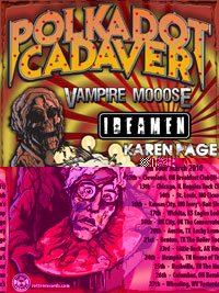Rotten Records Launch Tour With Polkadot Cadaver, Vampire Mooose, Ideamen, Karen Page