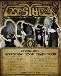 Gypsyhawk Announces The "Defending Good Times" Spring US Tour